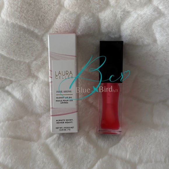 Laura Geller Sweet Pink Fine Shine Lip Oil 0.25 OZ - Picture 3 of 11